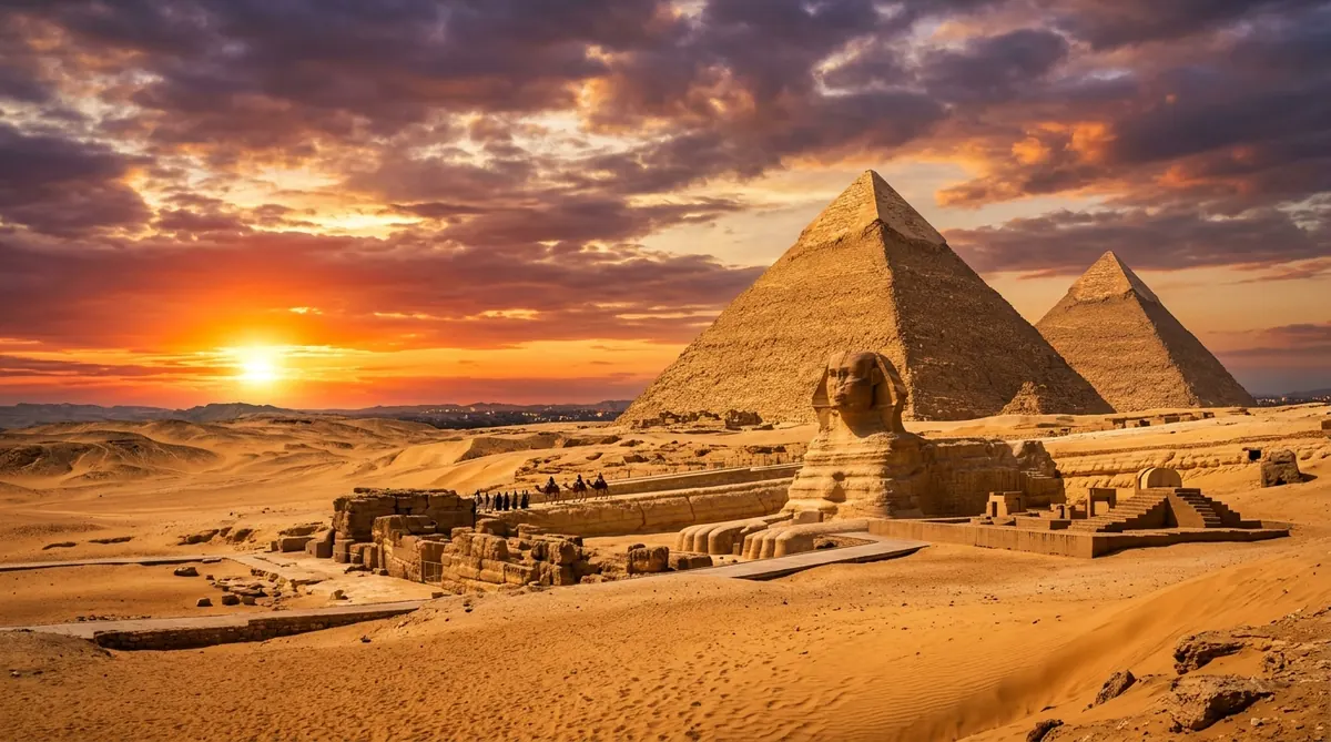 Pirámides de Guiza, Egipto
