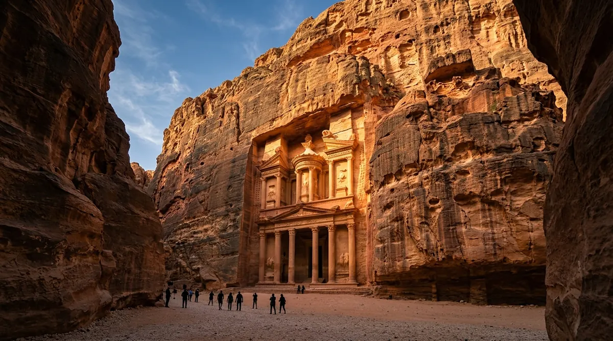 El Tesoro de Petra, Jordania