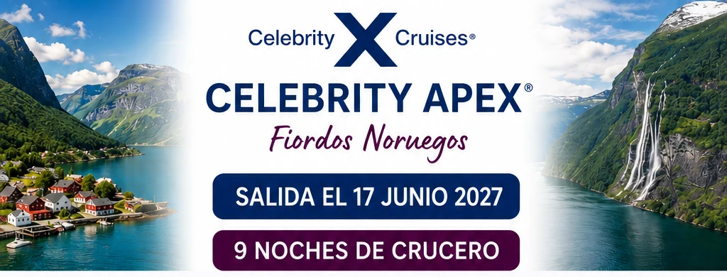 Celebrity Apex, Fiordos Noruegos